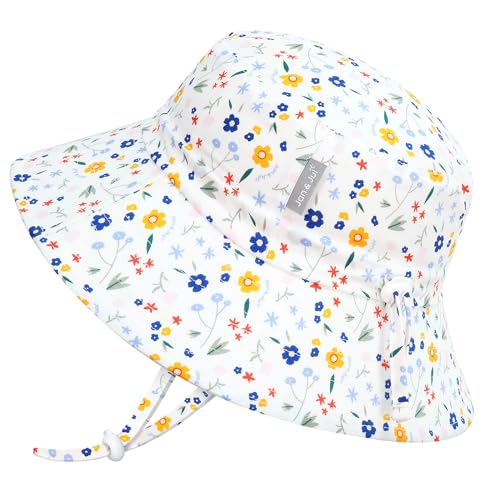 Chapeau de soleil enfants Jan & Jul anti-UV UPF 50+ respirant avec cordon ajustable