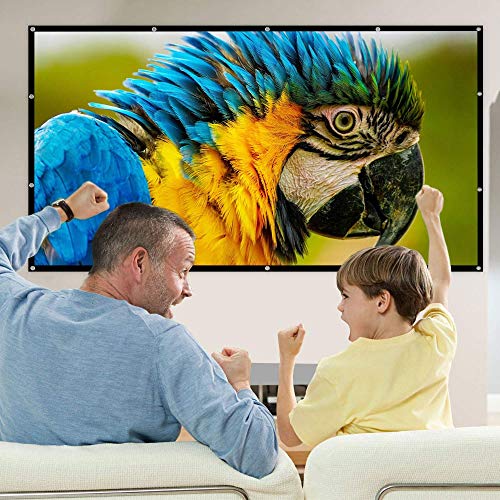 Pantalla portátil para proyector 72 pulgadas 16:9 miniatura 2