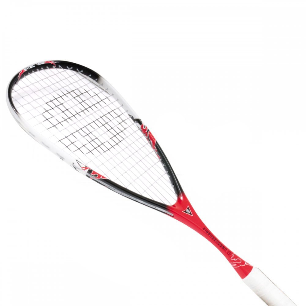 Unsquashable Y Tec 490 Squash Racket - Red/Black