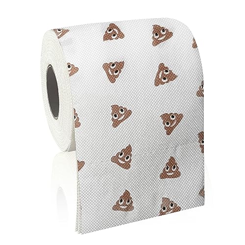 Poop Happy Birthday Decorations Gifts for Women Men Her Him, 3 Ply 150 Sheets Novelty Prank Toilet...