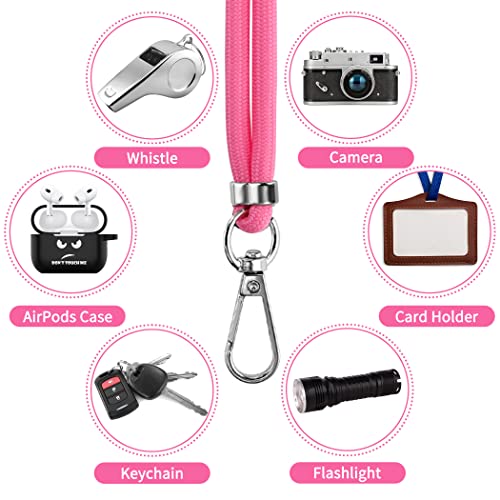 Cell Phone Lanyard 2 Pcs-1 Pcs 30"(Neck Strap×1)+8"(Wrist Strap×1) Black - Photo 25 sur 115