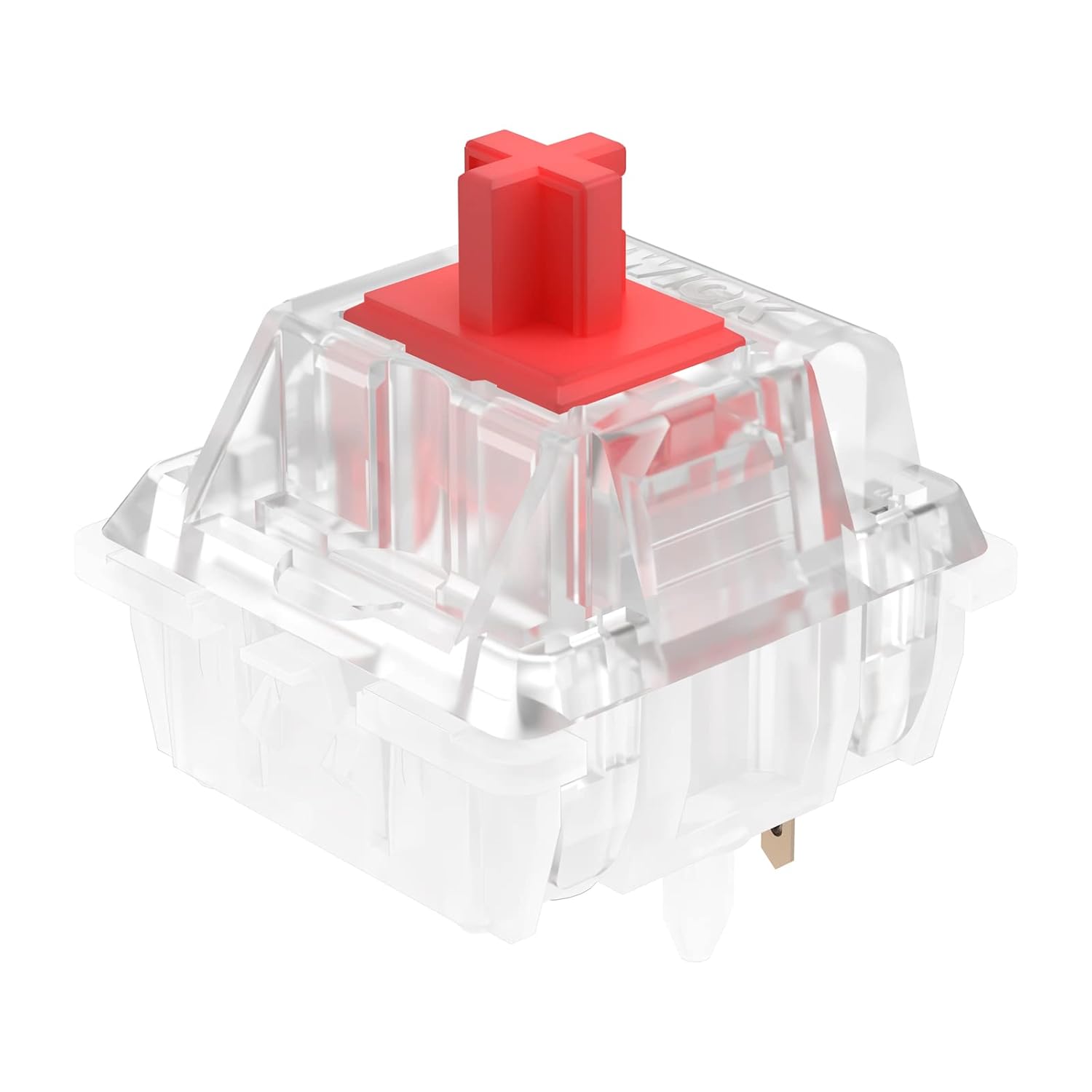 JWICK JWK Red Linear Switches, 62g Keyboard Switch, PC Top