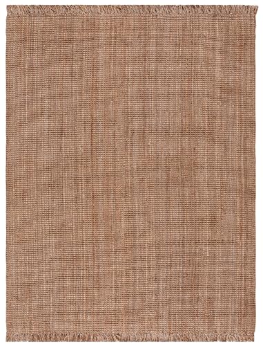 Tapete decorativo de yute SAFAVIEH 8x10 Natural miniatura 3
