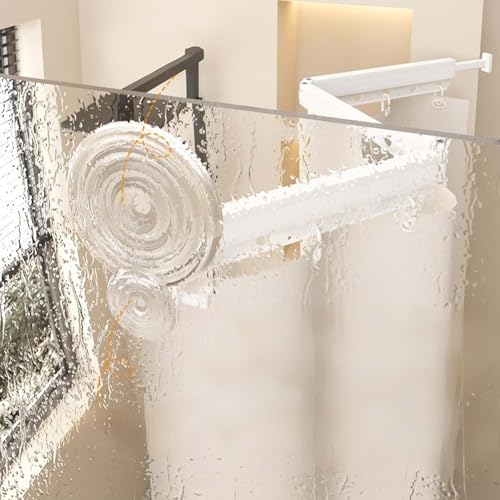 Barre de douche réglable pliable pour éviter les inondations - 7