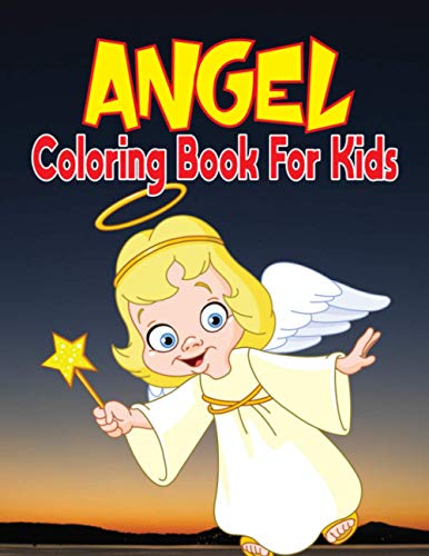 Angel Coloring Book For Kids: Great Gift for Boys & Girls, Ages 4-8 (Kids Coloring Activity Books) image 2