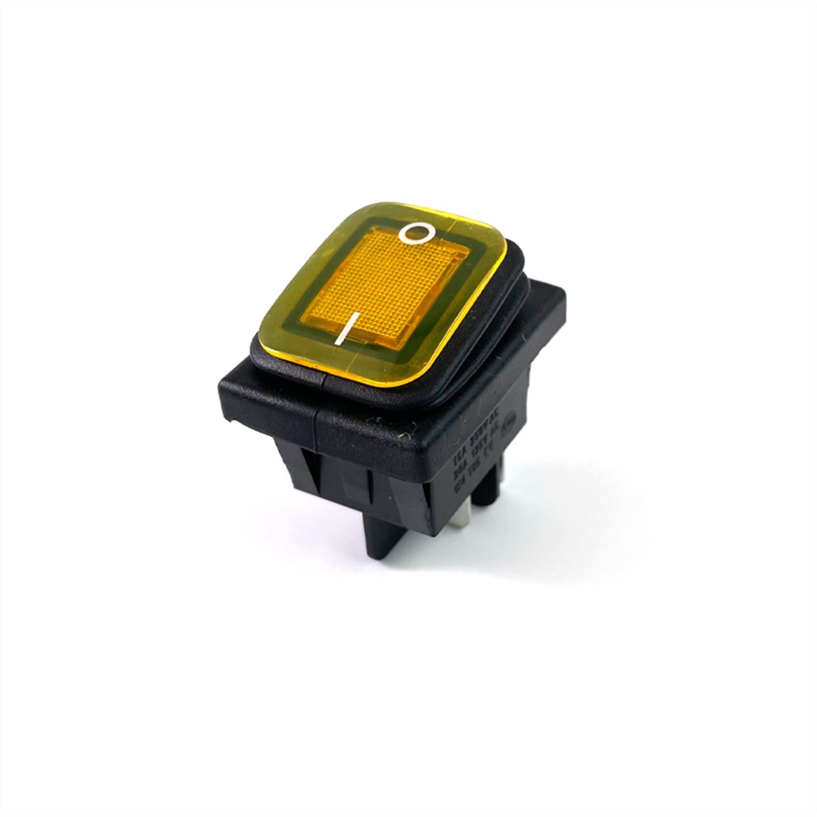 Interrupteur à bascule KCD4 201 DPST encastrable 30x22mm 250VAC