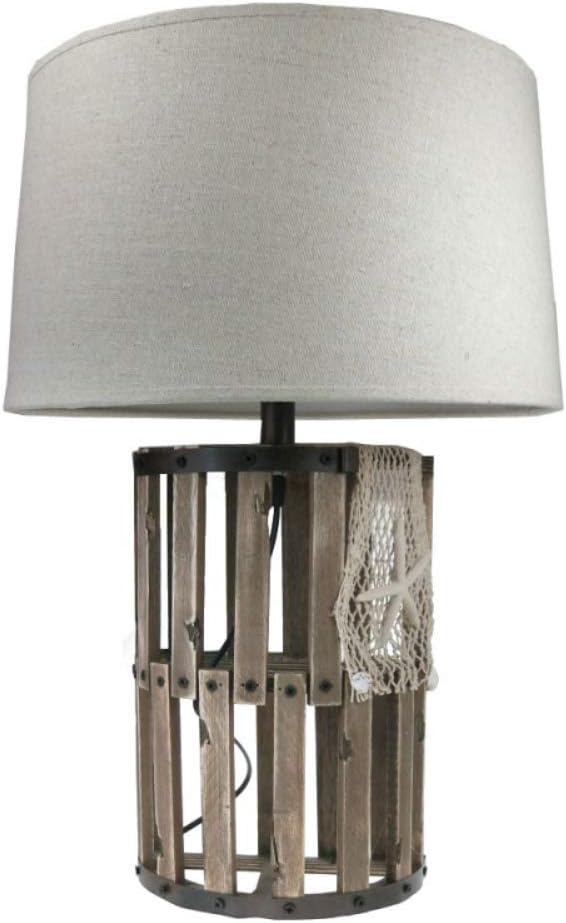 Lobster Trap Nautical Table Lamp - 62cm