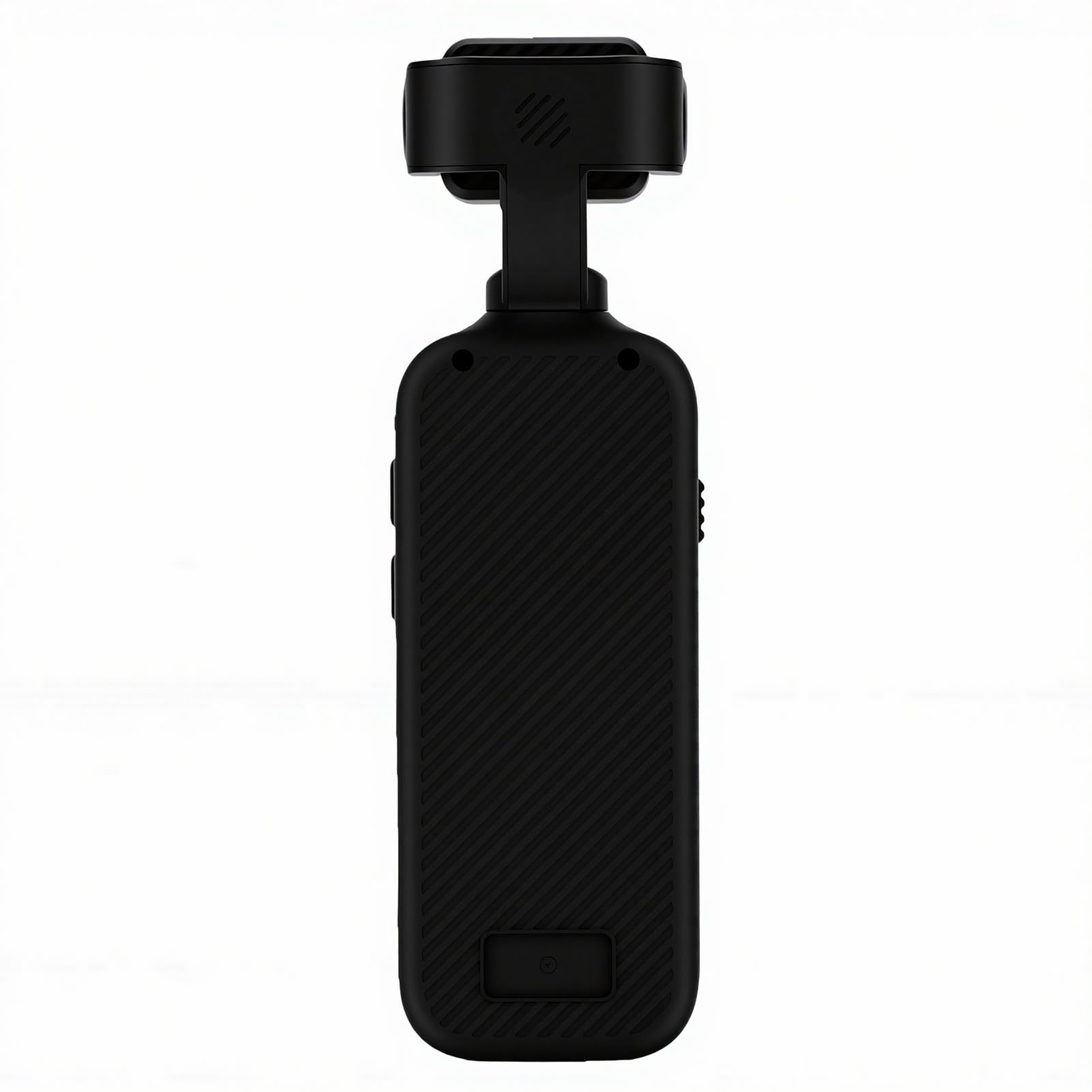 Caméra De Vlogging 2K, Caméra POV Portable À Main avec Objectif Pivotant À 270°, Stabilisation d'image, Fixation À Vis 1/4 Pouce pour Guidon, Clips De Poitrine, Casque