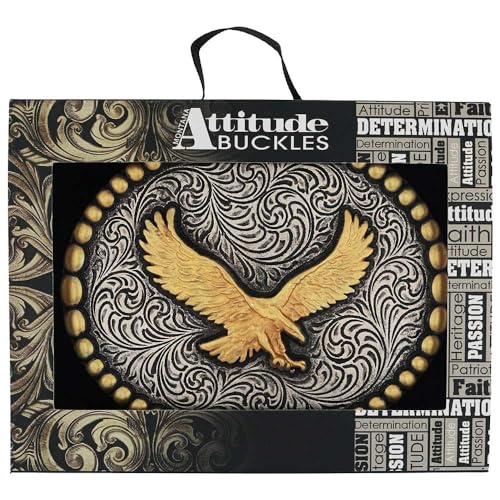 Image of Montana Silversmiths Outdoor Wildlife Series Attitude Western Belt Buckle