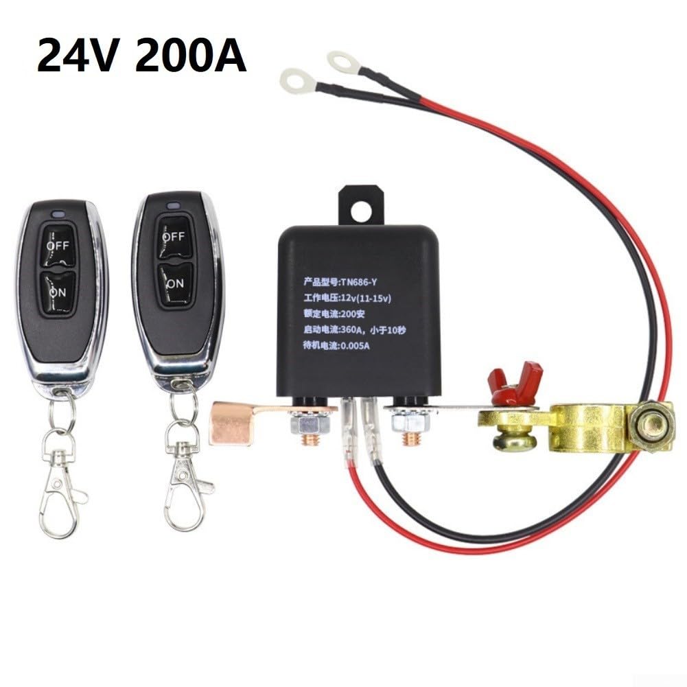 para relé Desconexión para batería 200A Contacto Plata para(24V 120A)