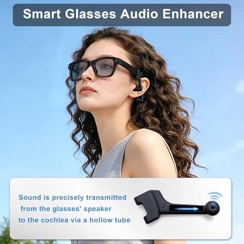 Image of 2Pcs Glasses Accessories, Audio Ear Grips for Smart Glasses, Enhanced Privacy and Sound Clarity, Universal Compatibility
