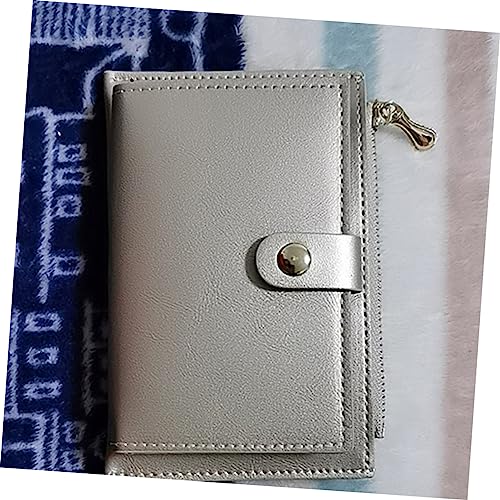 1pc Creative Pu Leather Zipper Purse Credit Card Holder for Women Lightweight Change Wallet for Shopping Travel and Everyday Use2