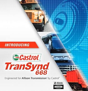 Castrol TranSynd 668 Full-Synthetic Automatic Transmission Fluid, 5 Gallon Pail