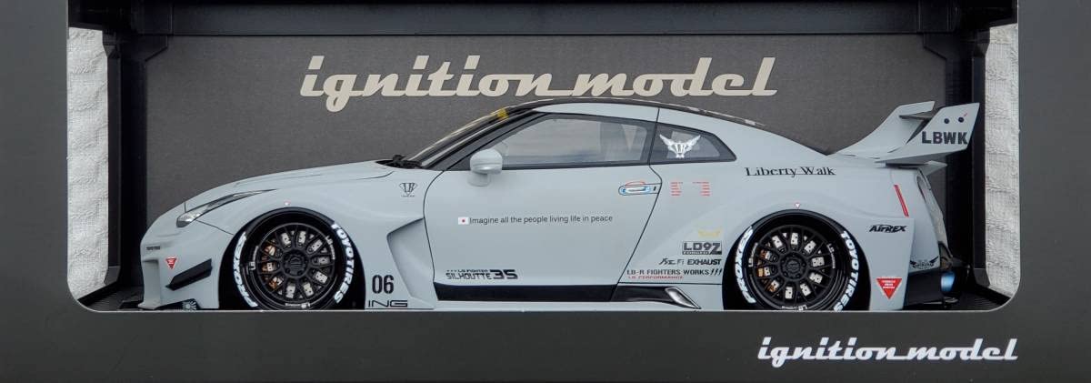 Amazon | IG 1/18 ignition model LB-Silhouette WORKS GT R35