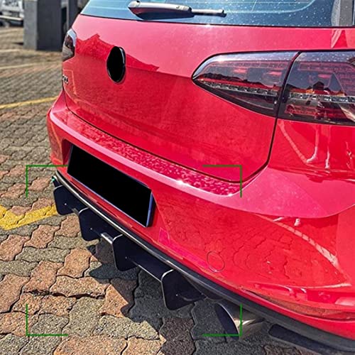 Diffuseur arrière et spoiler de botte pour Golf 7 MK7 GTI