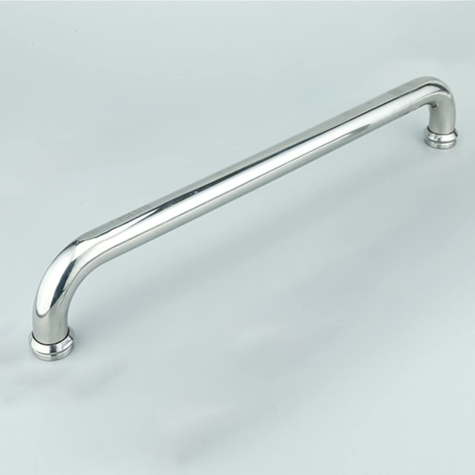 Klamka Do Drzwi Szklanych Push Pull, Push And Pull Sus304 Ze Stali Nierdzewnej W Wykończeniu Polerowanym Chromem, Odstęp Między Otworami: 440 Mm Klamka Do Drzwi Prysznicowych/Chrome/440Mm
