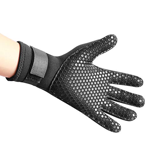 image for BPS Neoprene 5mm Thermal Wet Suit Gloves with Non-Slip Grip Design - T