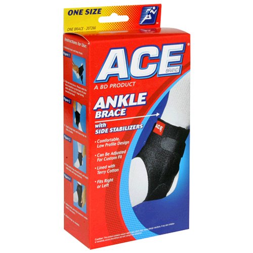 ACEAce Ankle Brace With Side Stabilizers, 1-Count Package