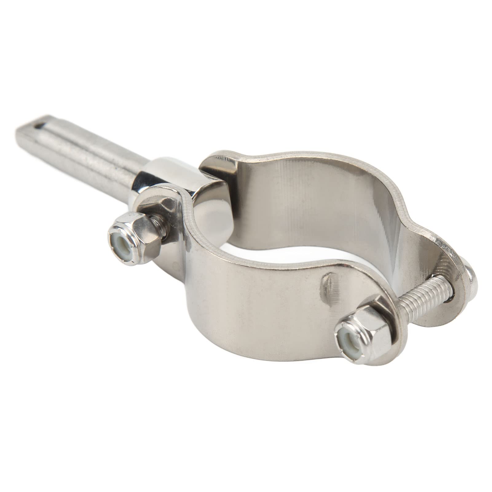 FLEXMAN 2 Pezzi Morsetto su Scalmi O Scalmi, Diametro Interno da 1 3/8 a 1 3/4 Pollice Morsetto su Scalmo O Scalmo in Acciaio Inossidabile, per Scalmo da 1‑5/8 Pollici Marino Per, Barche, Zattere