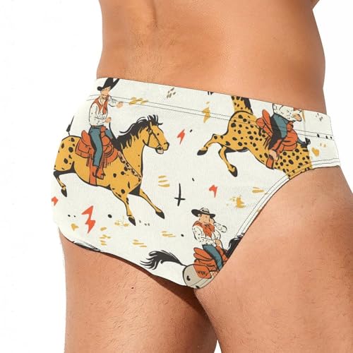 Yeehaw State of Mind Men's Swim Brief Sexy Bikini Swimwear Swimsuit Trunks Bathing Suits3