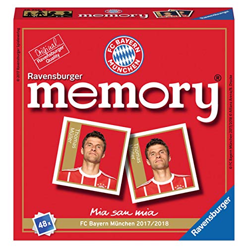 Preisvergleich Produktbild Ravensburger 26756 - FC Bayern München memory Familienspiel