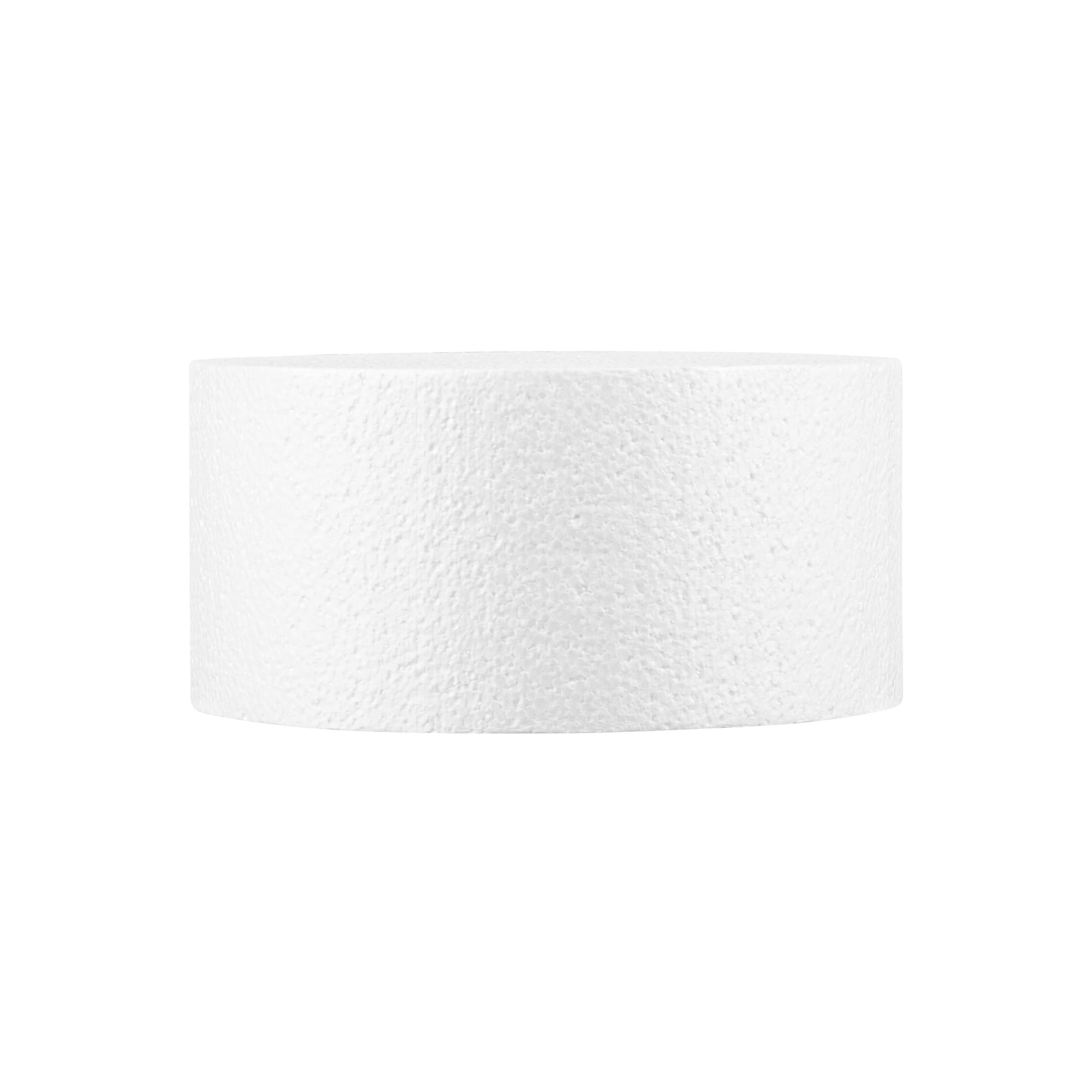 Restaurantware Pastry Tek - Chupete redondo de espuma para tartas de 8 x 4 pulgadas, 54 unidades, reutilizable, ligero, duradero, herramienta de espuma reutilizable de polietileno resistente a la