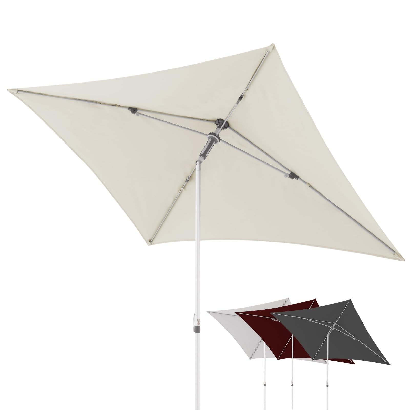 Doppler Sonnenschirm AluPro Neo Push Up 200x250cm in verschiedenen Farben