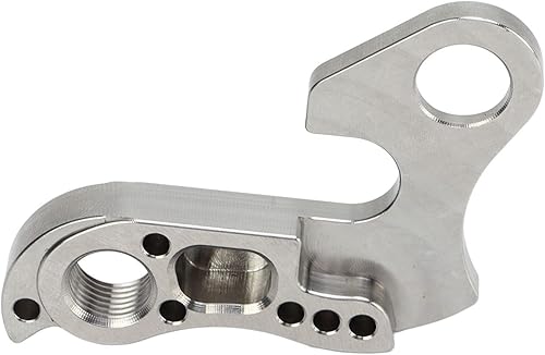 Miniatura 7 de Tissting Gancho universal para desviador trasero de bicicleta, gancho de cola de bicicleta con tornillo, gancho de cambio de bicicleta de acero