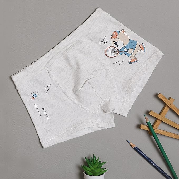 Image of Little Swag Pack of Cotton Panties for Baby Boys Kids Underwear with Multiple Prints, Everyday Wear Boxers, Boy Shorts, Innerwear