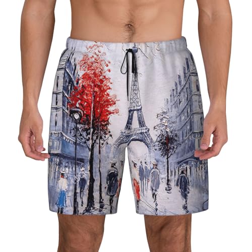 Maillot de bain homme avec doublure compression anti frottement