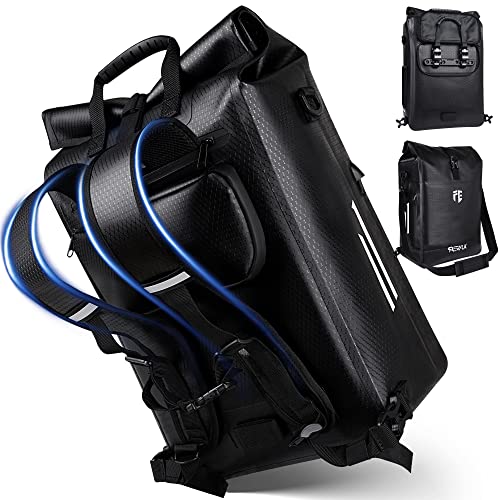 FKEWUK 3in1 Fahrradtasche für Gepäckträger - NEU 2024-27L Fahrradtasche...