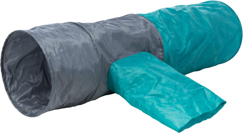 TRIXIE: - Playing Tunnel for Cats Polyester Material, The Tunnel is Bright Noisy and Durable | Interactive Cat Toy Suitable for Indoor Play as Well as Outdoor - 30 × 115 cm (B09P6P4QGV) Amazon Price History, Amazon Price Tracker