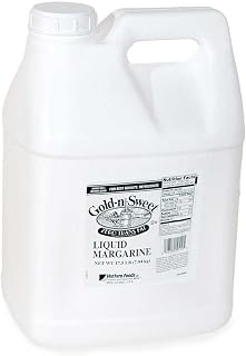 Ventura Foods Gold N Sweet Liquid Margarine - Zero Trans Fat Whipped Spread, 17.5 lb Bulk (2 per Case)