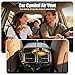 Car Cymbal Air Vent,Mini Drum Crash Cymbal Set With Mini Drum Stick & 2 Thumb Cymbals,Compact and Durable Car Accessory Compatible with Most Vehicles (Gold)