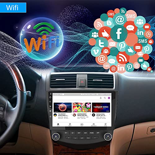 Awesafe Car Radio Stereo 10 Inch Touch Screen Head Unit For Honda Accord 7Th 2003 2004 2005 2006 2007 With Apple Carplay Andriod Auto #TOP3