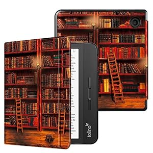Fintie SlimShell hoes voor Kobo Libra H2O 7-inch eReader – Lichtgewicht Beschermend Cover met Automatische Slaap/Wek…
