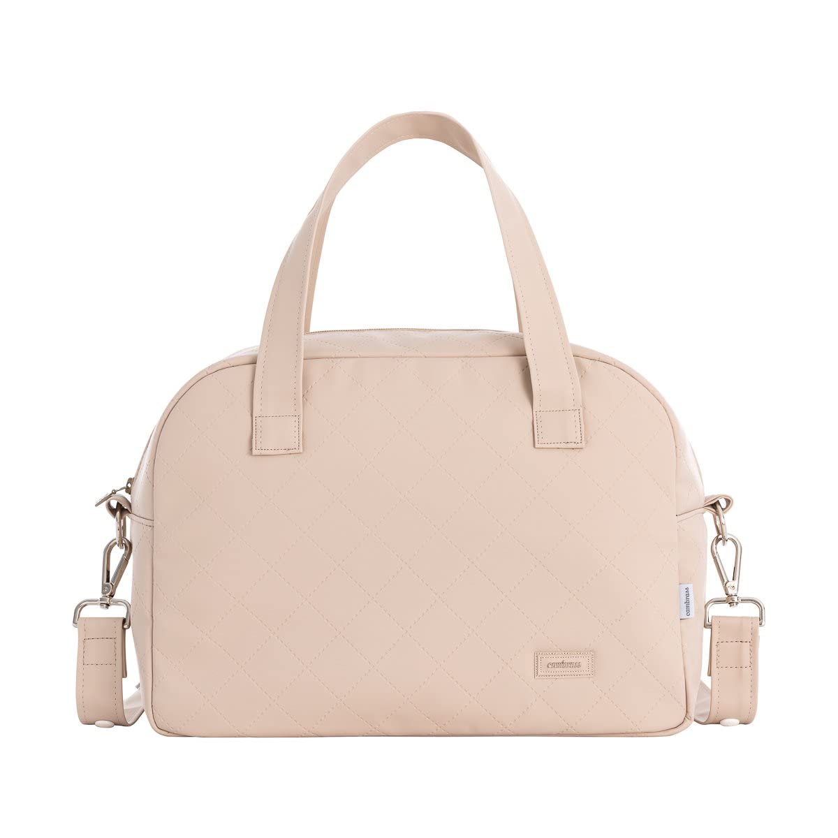 Cambrass - Bolso carro maternal para bebe - bolso de maternidad para carritos de bebe - organizador para pañales y otras cosas de bebe - Sweet Beige 18x41x31 cm