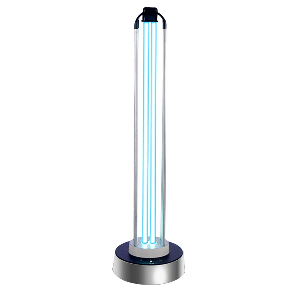 HYLR Lampada Germicida UV 100W Sterilizzazione 99% ad Ozono ad Alta Intensità con Telecomando, 1 Unità, Bianco, 100W, Ultravioletta, Casa