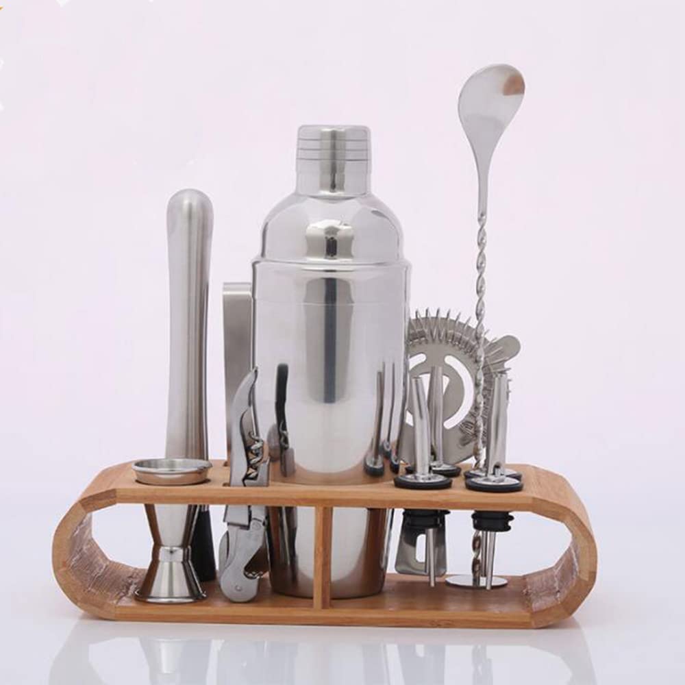 Bar Bartending Tools Miscelatore per Cocktail Barman in Acciaio Inossidabile 800ML