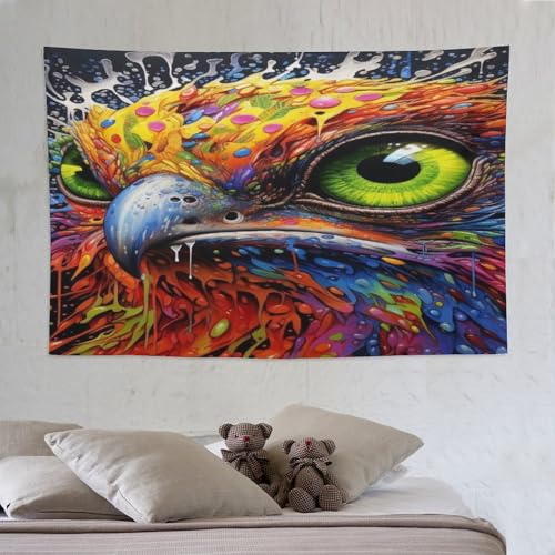 Tissus muraux de decoration interieure PAZZK aigle de 150x230cm