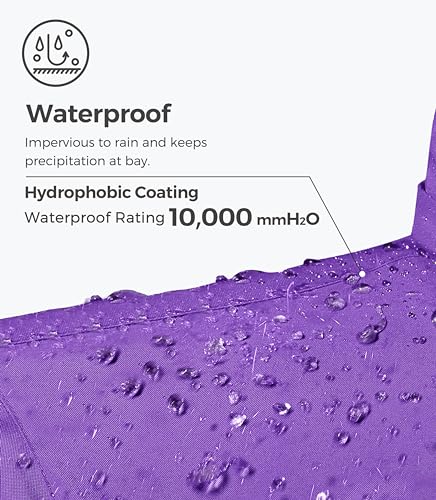 Image of Wantdo Women's Mountain Waterproof Ski Jacket Windproof Rain Jacket Winter Warm Hooded Coat
