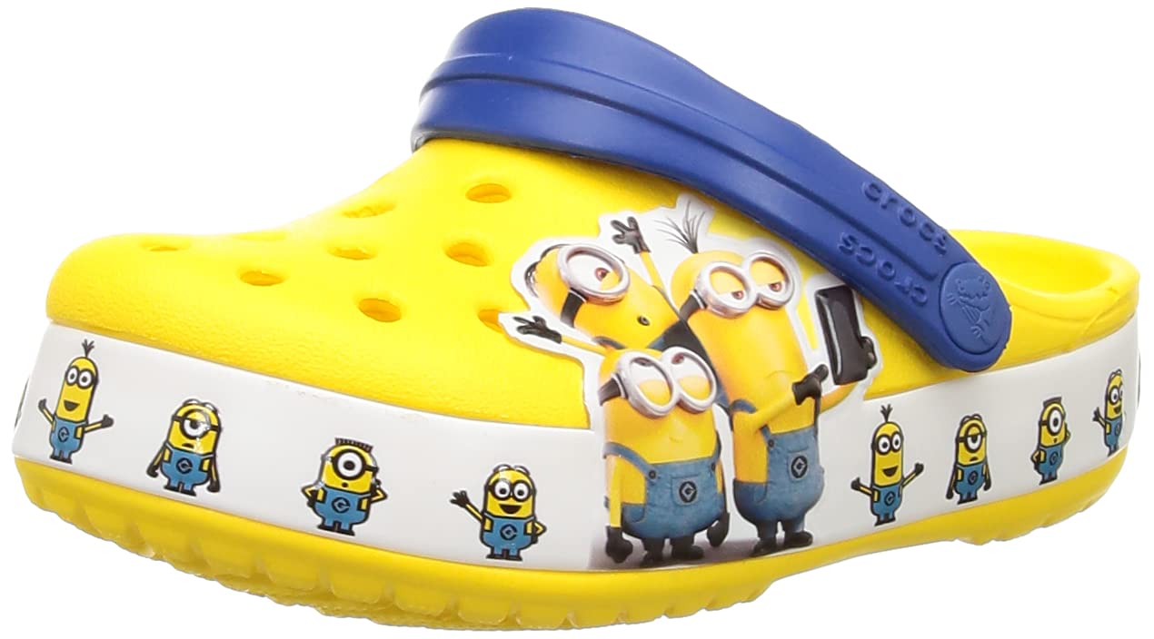 crocs Unisex-Child Funlab Yellow Clog - 12-13 Years, 6 UK, 24 cms (J6) (205512-730) (B095KDQYN5) Amazon Price History, Amazon Price Tracker
