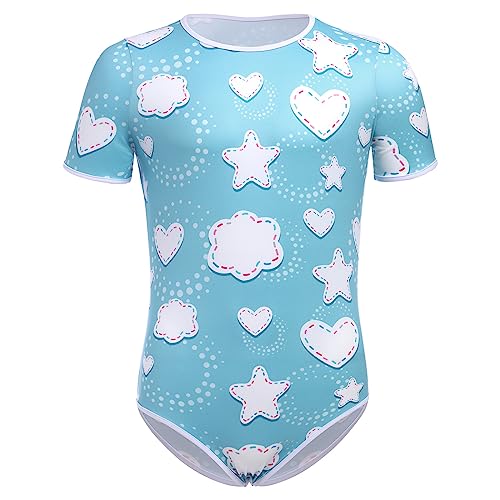 Pyjama imprimé homme doux pour éviter les hauts qui remontent