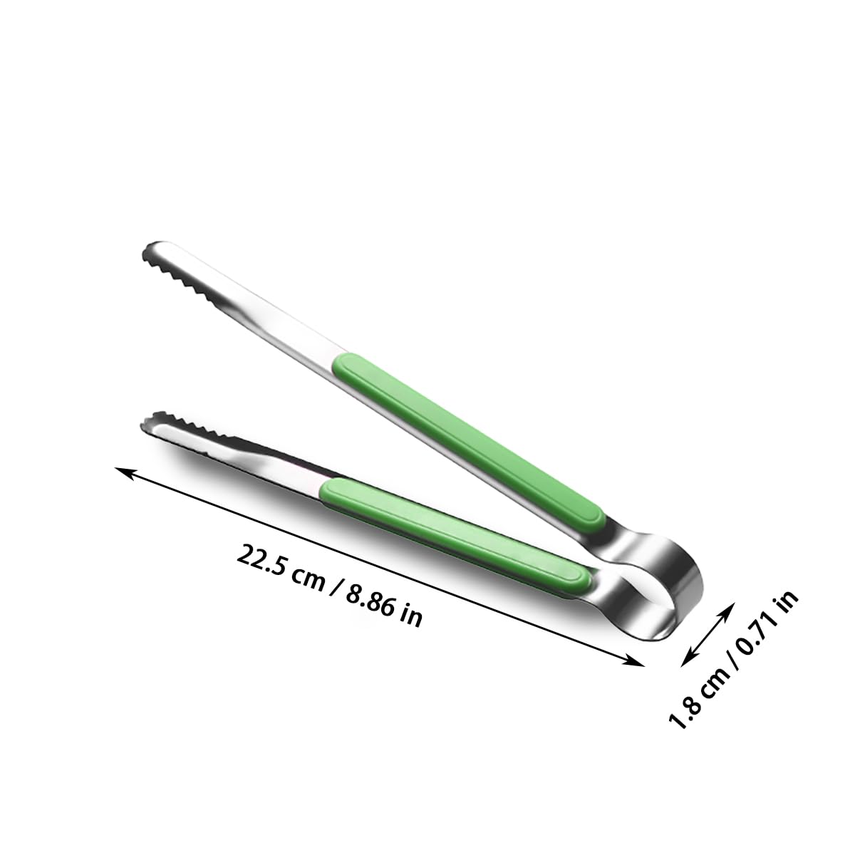 Lot De 3 Pinces De Cuisine En Acier Inoxydable - Poignée Antidérapante, Pour Barbecue, Viande, Pâtes, Salade - 7