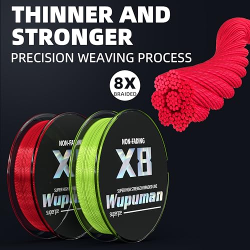 Image of Braided Fishing Line 8 Strands (Non-Fading) Super 100% PE(LBS:6 /8 /10 /15 /20 /30 /40 /50 /60 /70 /80 /90 /100 /130 /150 /200)(150M 300M 500M 1000M) Ocean, Lake,Parks, River Fishing