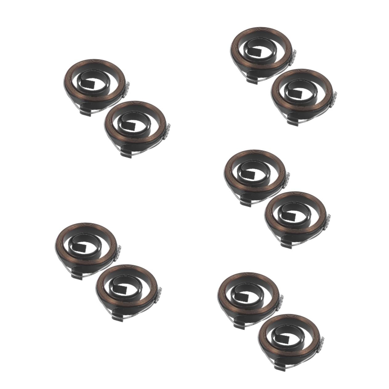 OSALADI 5sets Drill Press Accessories Quill Spring Quill Feed Return Coil Springs Assembly Tools Quill Return Coil Spring Drill Press Return Spring Return Spring for Drill Press 2pcs*5