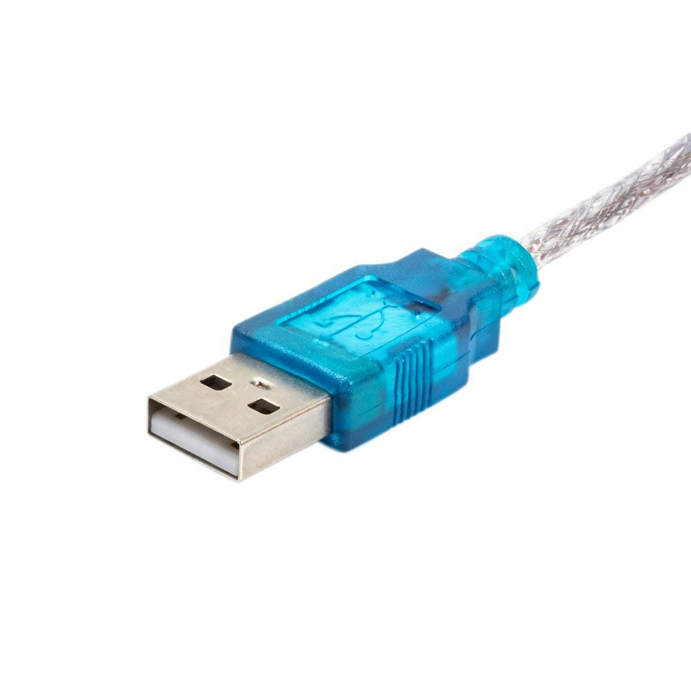AKYGA AK-CO-02 - Adattatore da USB A 2.0 a RS-232 DB9 D-Sub a 9 Poli, 1 m