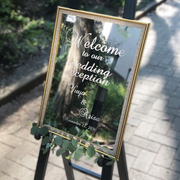 ステンレス ウェルカムボード 結婚祝い 結婚式 名前入り ヘアライン シルバー 61BWx6SAGDL._AC_UF894,