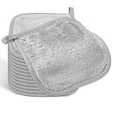 Guduling 16 Stück Mikrofaser Abschminktücher, Abschminktücher Waschbar, 16 x...