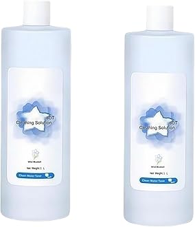 Floor Cleaning Solution, Compatible with ECOVACS Deebot Ozmo T20 N9＋T10 OMNI/T10 TURBO/X1 OMNI/X1 TURBO, 1L Floor Vacuum Cleaner Cleaning Fluid(2pcs)